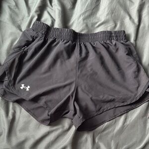 Under Armour Women's Charcoal Athletic Shorts